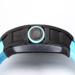 RICHARD MILLE RM055 NTPT BBR Factory Best Edition Blue Rubber Strap - Best Replica Watches Store For Sale!