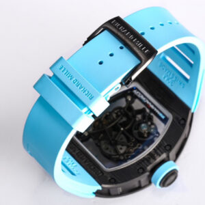RICHARD MILLE RM055 NTPT BBR Factory Best Edition Blue Rubber Strap - Best Replica Watches Store For Sale!