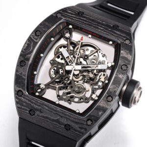 RICHARD MILLE RM055 NTPT BBR Factory Best Edition Black Rubber Strap - Best Replica Watches Store For Sale!