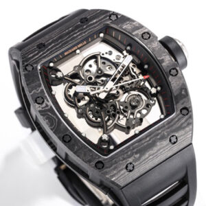 RICHARD MILLE RM055 NTPT BBR Factory Best Edition Black Rubber Strap - Best Replica Watches Store For Sale!